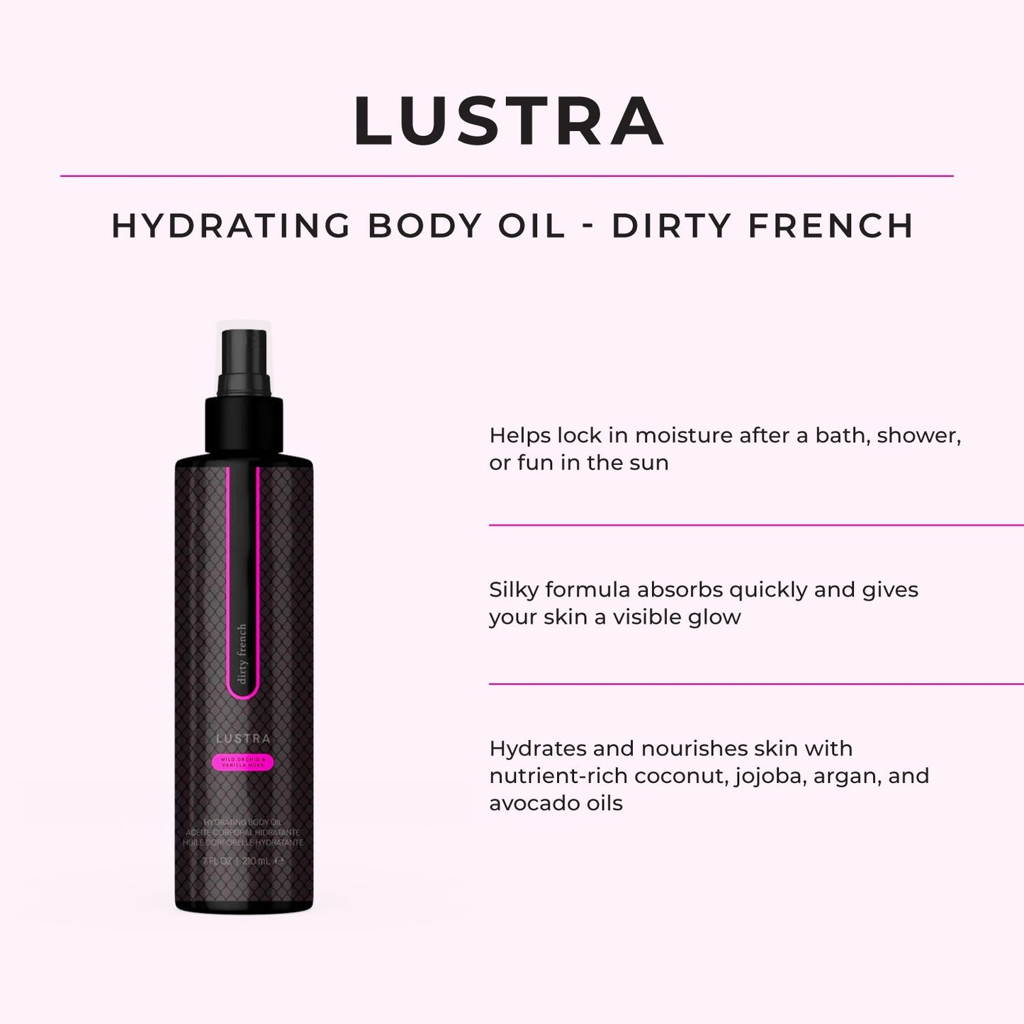 Lustra Hydrating Oil