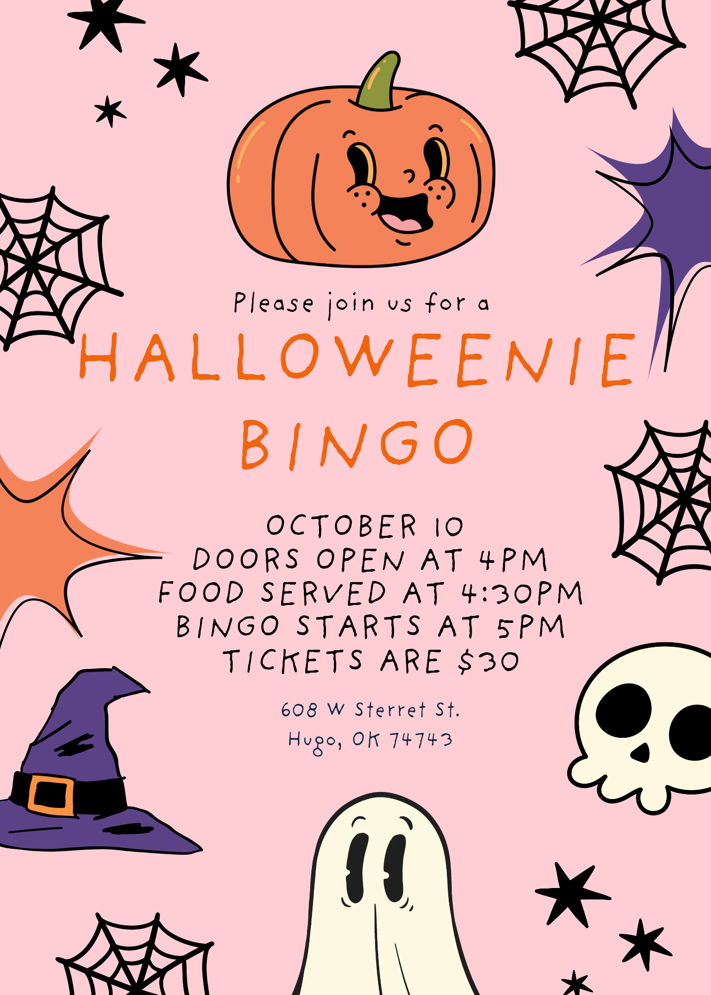 Dirty Bingo Event